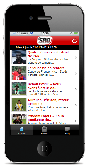 Stade Rennais Online lance son application mobile