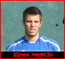Simon Pouplin est de retour