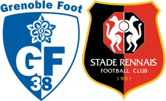Grenoble 0 - 1 Stade Rennais (mi-temps)