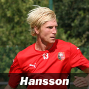 Stade Rennais - Lorient : Hansson suspendu