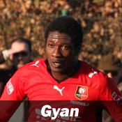 Asamoah Gyan est « en pleine forme »