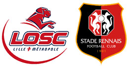 Lille OSC - Stade Rennais : les groupes