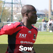 Moussa Sow, best scorer of Ligue 1