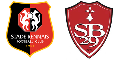 Rennes - Brest on the Saturday at 19:00