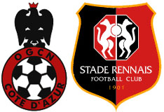 OGC Nice - Stade Rennais : les groupes