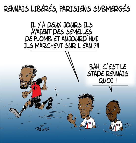 Stade rennais - PSG : Vu par RV