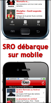 Application mobile Stade Rennais Online