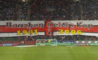 Stade Rennais - Nantes vu des tribunes