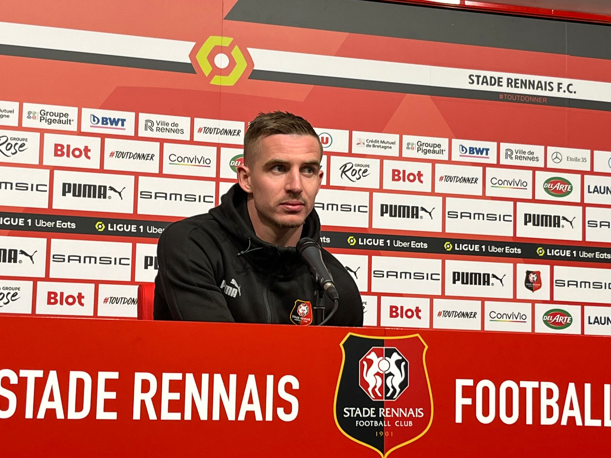 Stade rennais - Strasbourg / Bourigeaud : « À l’extérieur on commence à faire un peu une psychose »