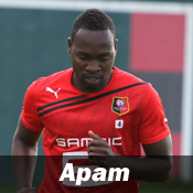 Rennes - Sochaux : Apam à droite ?