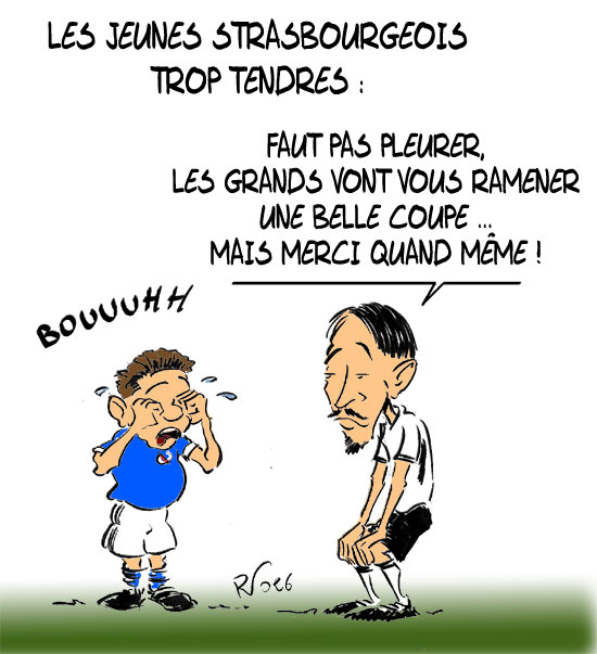 Strasbourg - Stade rennais&nbsp;: Vu par RV