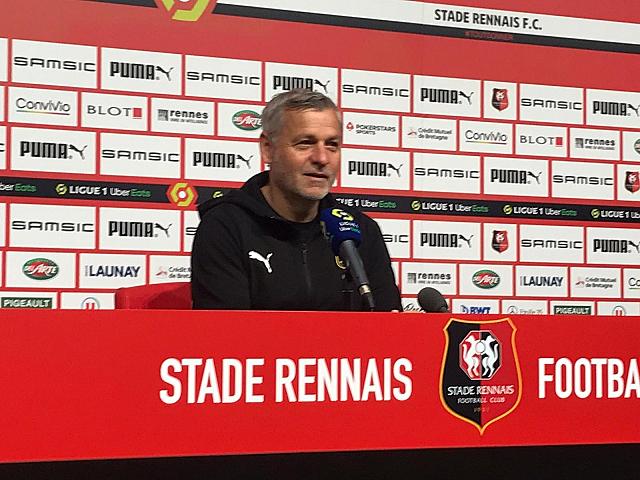 Saint-Etienne - Stade rennais / Genesio : « aucune inquiétude et aucun signe négatif sur l’état d’esprit du groupe »