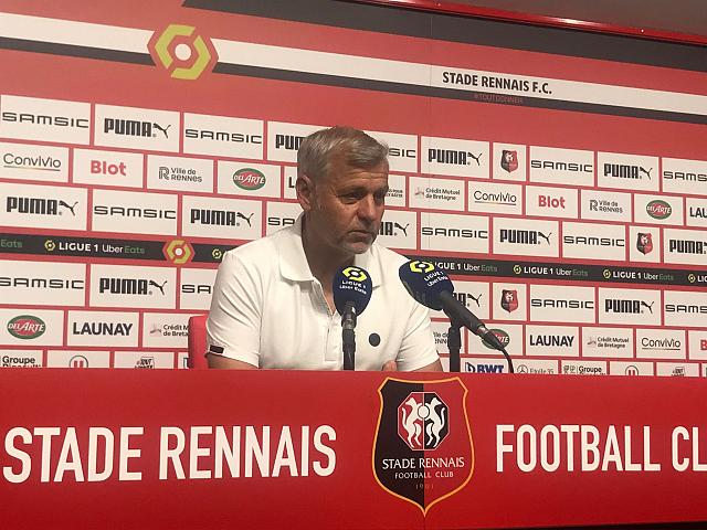 Stade rennais - Lorient / Genesio : « J’espère que ce n’est qu’un accident et que ça nous servira de leçon »