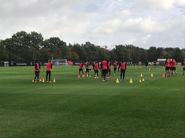 Entraînement : le groupe passe à 19 joueurs avec les premiers retours