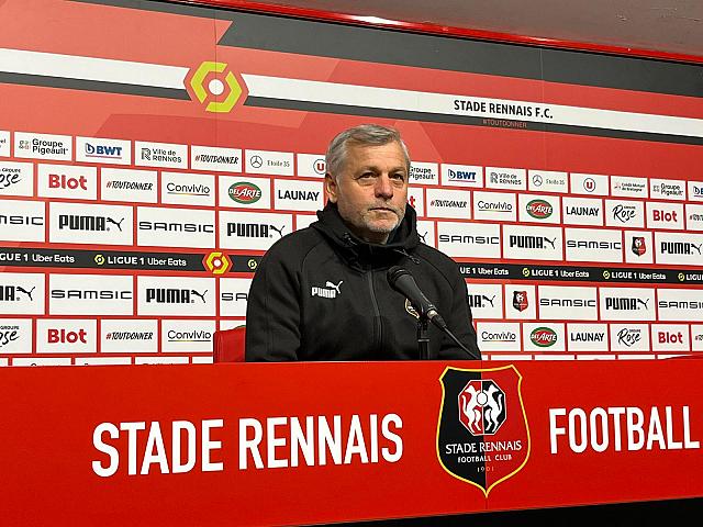 Stade rennais - PSG / Genesio : « On doit jouer notre jeu »