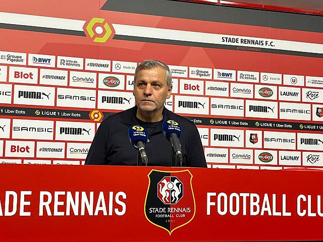 Stade rennais - Strasbourg / Genesio : « Si on veut jouer le haut de tableau, il faut être plus sérieux encore »