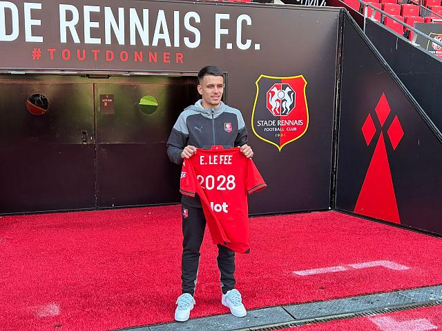 Enzo Le Fée : « Quand je viens ici, c'est pour battre les records avec le Stade rennais »