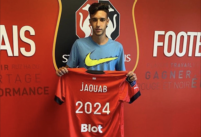 Mohamed Jaouab buteur avec la sélection U23 du Maroc