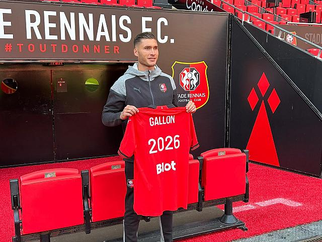 Stade rennais-Panathinaïkos : Gauthier Gallon, la première d'un numéro 2 « positif »