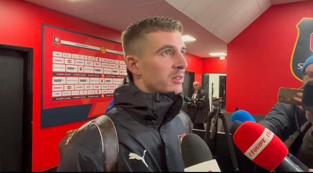 Benjamin Bourigeaud sur l'engouement pour Rennes-Milan : « Ça ne me surprend plus »