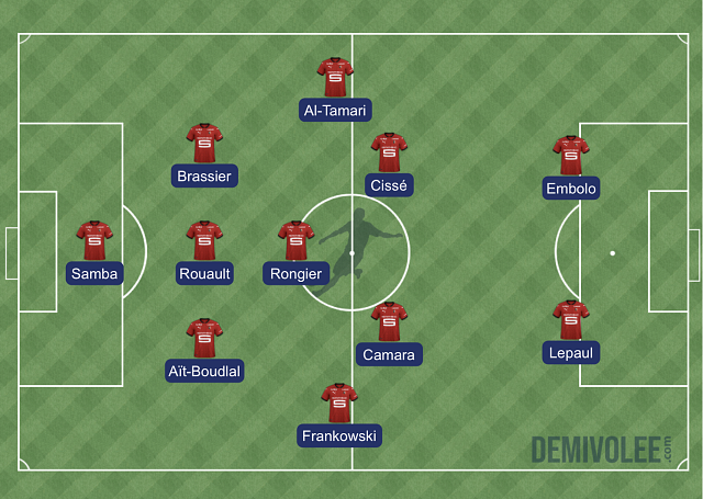 Stade rennais - Brest : la compo probable de Beye
