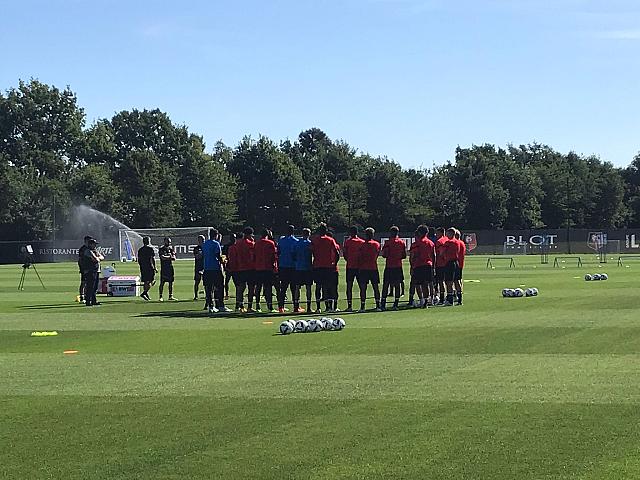 Stade rennais - Brest : la petite nouveauté de l’entrainement du SRFC 