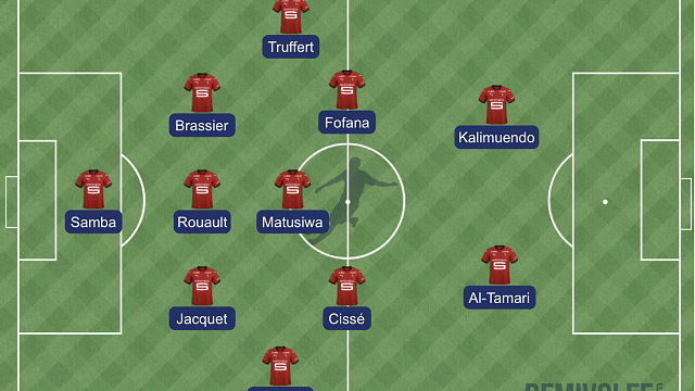 Stade rennais - FC Nantes : la compo probable de Beye