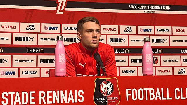 Mercato : le message d’adieu d’Adrien Truffert aux supporters du SRFC