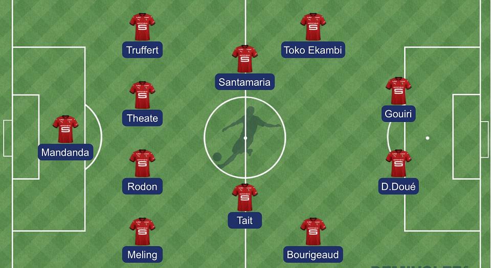 Stade rennais - Lille : la compo probable de Genesio