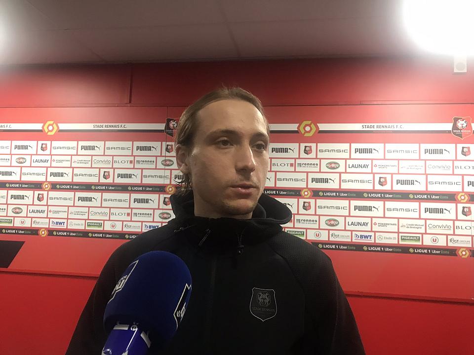 Stade rennais - Strasbourg / Majer : « Je suis vraiment heureux ici »