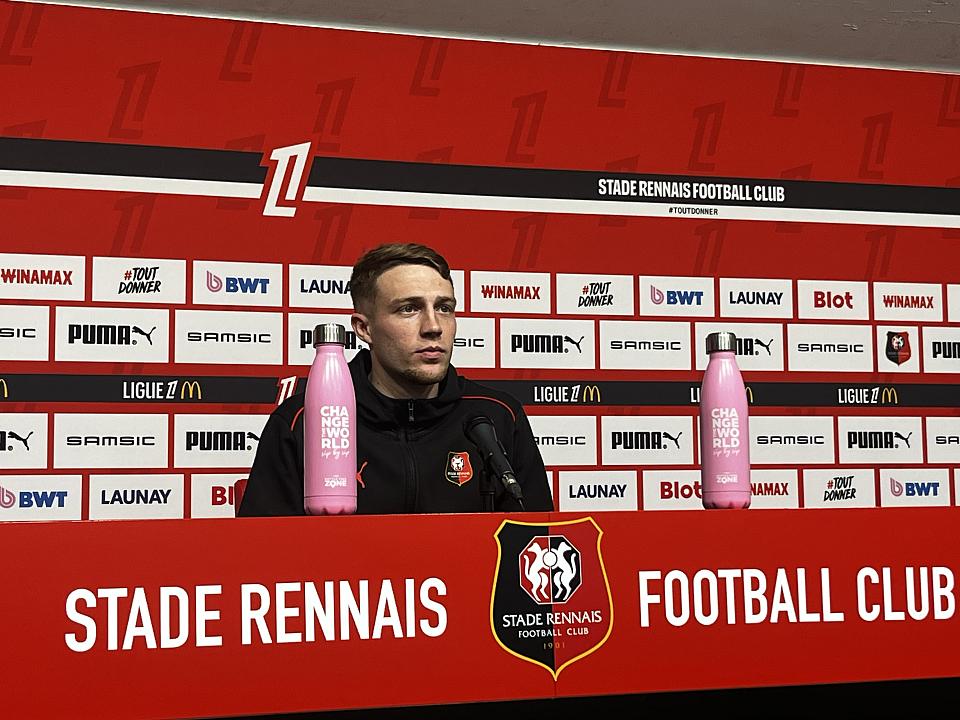 Stade rennais - Lille / Truffert : « Formé ici, c'est une fierté pour moi d'être capitaine »