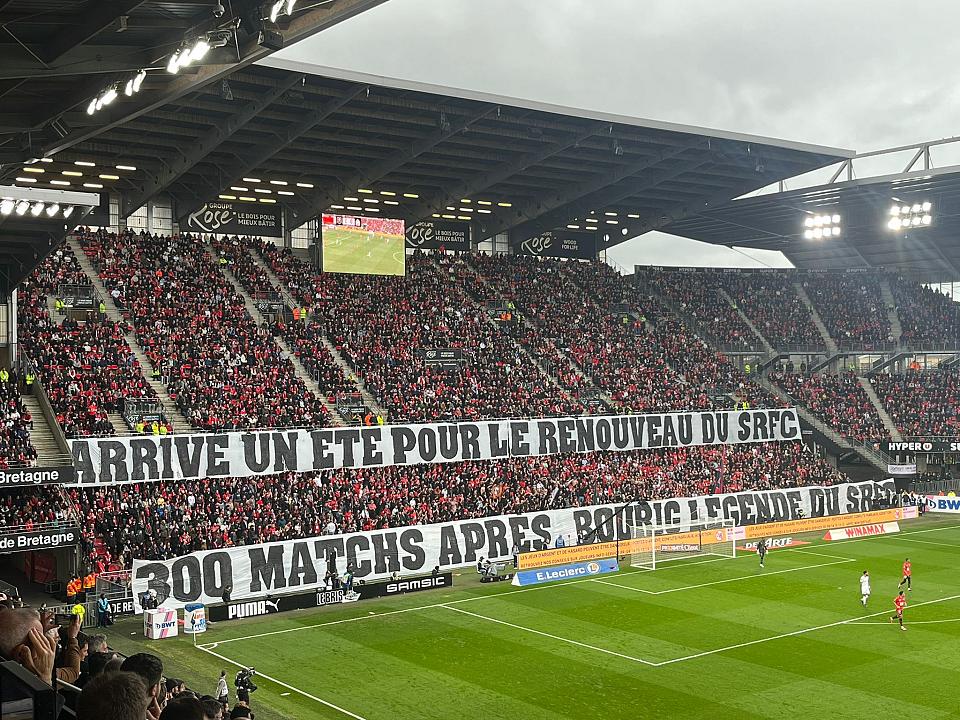 Stade rennais - Marseille : l'hommage du RCK à Bourigeaud