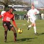 Le défenseur Fabien Balisier, rentré pour le dernier quart d'heure