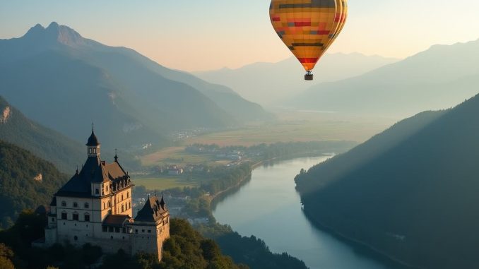 Vol en montgolfière