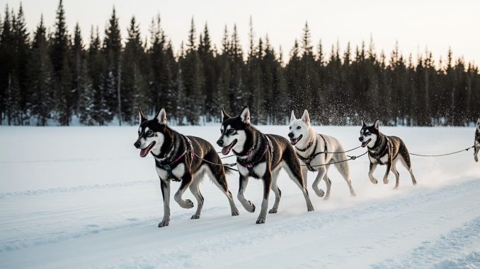 Attelage de chiens