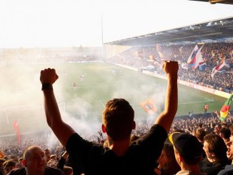Supporters en tribune