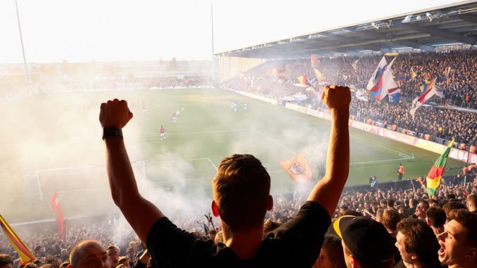 Supporters en tribune