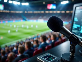 Micro de commentateur