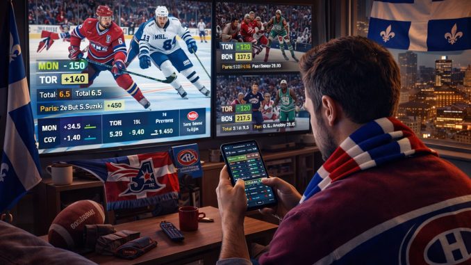 Paris sportifs au Québec