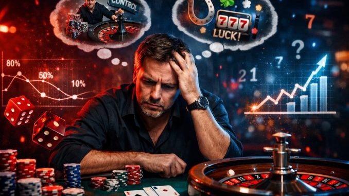 Jeux de hasard et biais cognitifs