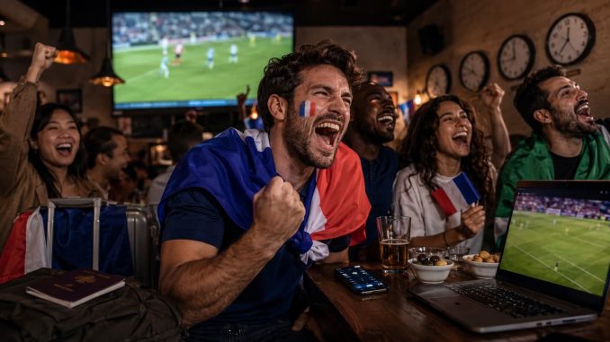 Match dans un bar