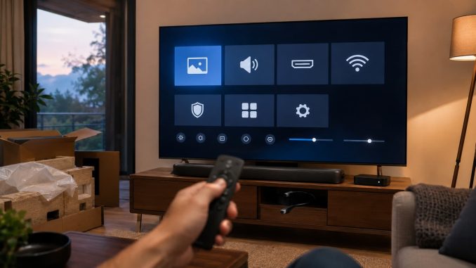 Configuration Smart TV