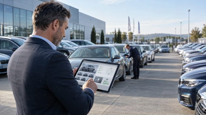 Plateforme d'enchères automobiles